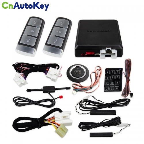CNP163  EASYGUARD Plug & Play CAN BUS fit for petrol VW golf 6,golf 7 passat car alarm system remote starter push button start smart key