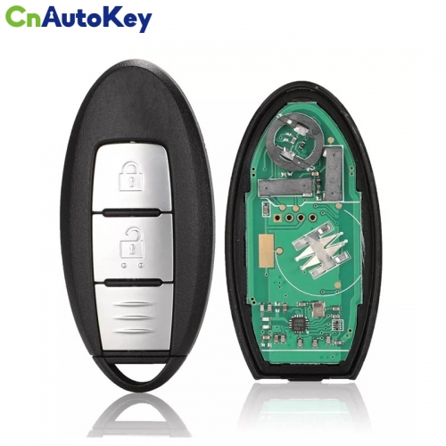 CN027021 2 Button Car Smart Remote Key for NISSAN Qashqai X-Trail Keyless Entry Controller Continontal  433.92MHz 4A Chip