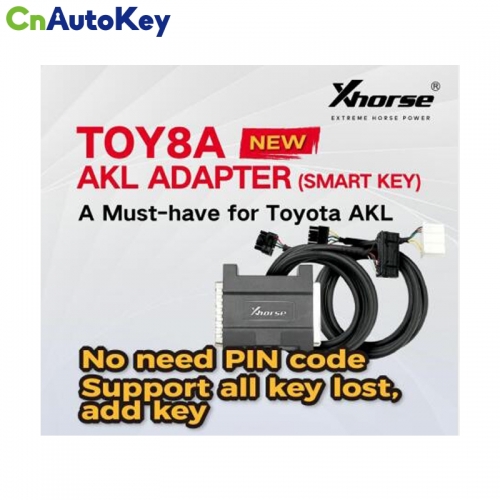CNP170  Newest Xhorse XDBASK Toyota 8A AKL Smart Key Adapter for VVDI Key Tool Plus