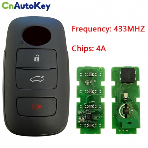 CN036001  Perodua Alza / MYVI 2022 / Ativa Keyless Remote  433MHZ 4A chip