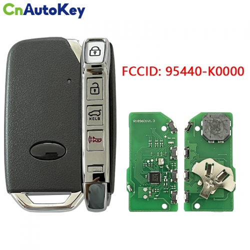CN051162 Aftermarket 4 Button Smart Key For 2019-2020 KIA Soul EV Keyless Remotes 433Mhz 4A Chip FCC SY5SKFGE04 95440-K0000