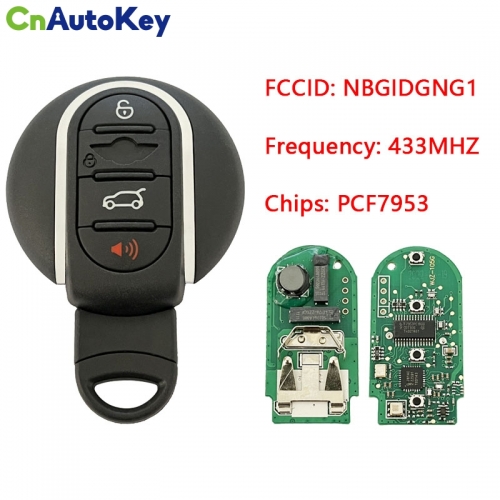 CN006050 NEW for BMW MINI 3+1button Smart Card(433MHz) FCC ID NBGIDGNG1