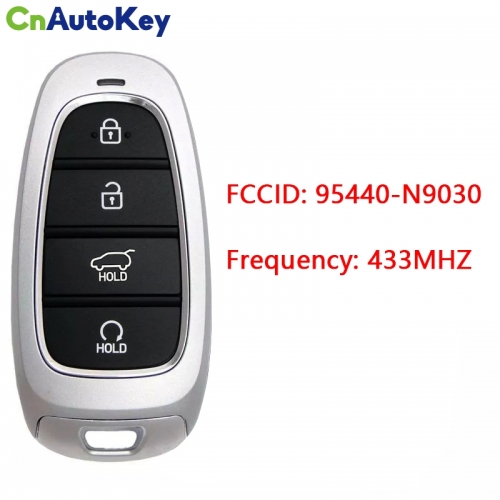 CN020238  Hyundai Tucson 2022 Genuine Smart Key 4 Buttons 433MHz 95440-N9030