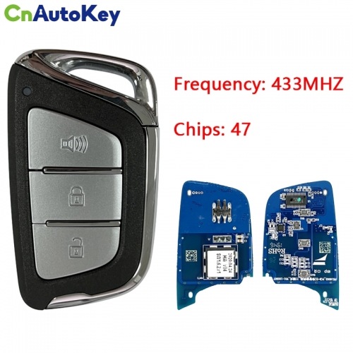 CN037001  JAC remote ID47 and 433.92ASK