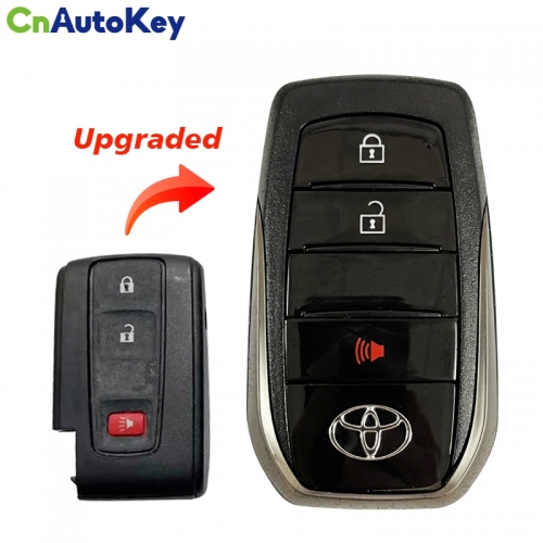 CS007139  2+1 button Replacement Upgraded Remote Car Key shell For Toyota