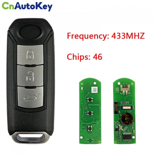CN091003  For Trumpchi GS4 Smart Key 3 button 433mhz 46 chip