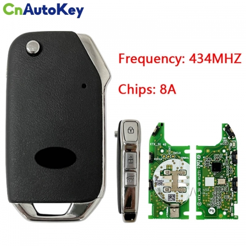 CN051180  Suitable for KIA smart remote control key  434MHZ  8Achips
