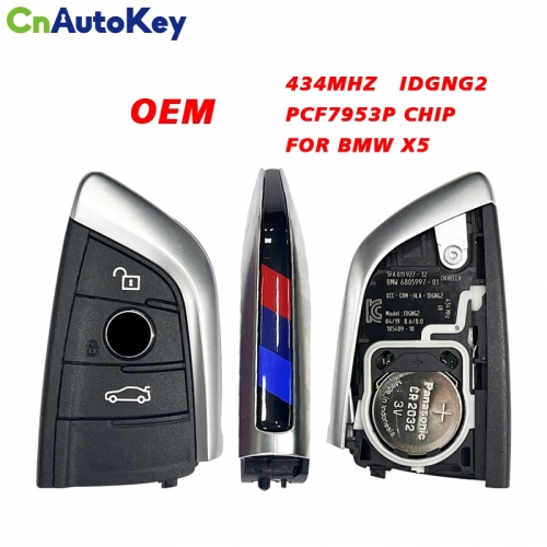 CN006081 For original BMW X5 3 button keyless remote key for Korea car 434mhz PCF7953P chip IDGNG2