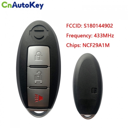 CN027080 2019-2020 Nissan Murano Pathfinder  3-Button Smart Key  PN 285E3-9UF1B  S180144902  KR5TXN7