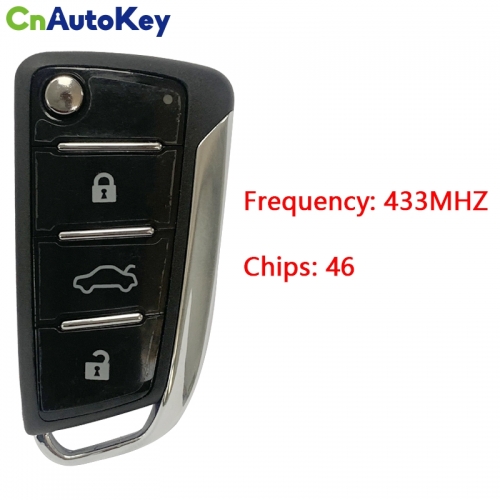 CN037003   Suitable for JAC OEM smart remote control key 433MHZ 46 chip