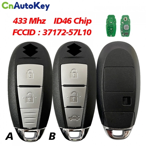 CN048029 Suzuki Swift Kizashi Smart Key 433Mhz Pcf7952A Transponder Chip Fcc Id Ts008 37172-57L10 Moedl: Ts008