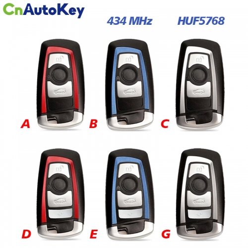 CN006089  Smart Key for BMW CAS4 3Buttons  434 MHz HUF5768（Korean market）