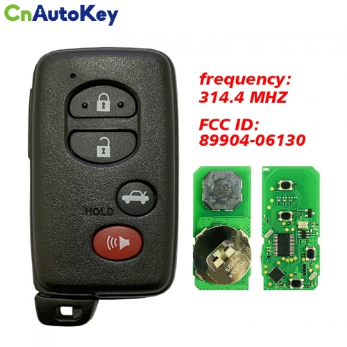 CN007202 For Toyota Camry Corolla Avalon 2009-2014 4-Btn (HYQ14AAB-3370) 314.4mhz 89904-06130