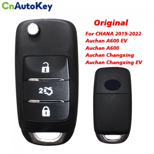 CN035008 Original genuine folding key For CHANA A600 EV Auchan A600 Auchan Changxing Auchan Changxing EV 2019-2022 with remote control transmitter cir