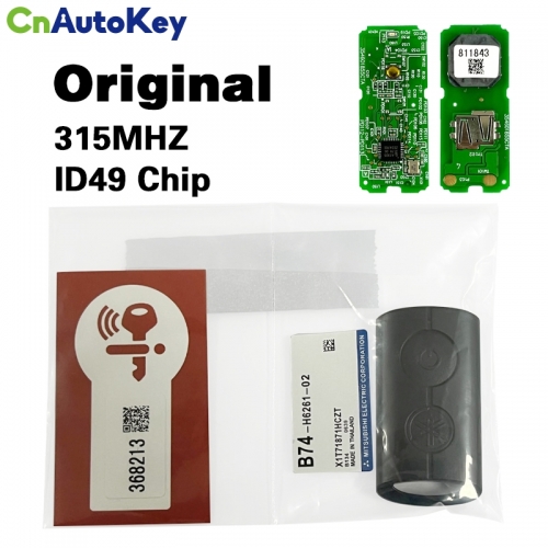 MK0022  Original 315mhz ID49 Chip Motorrad Fernbedienung Schlüssel