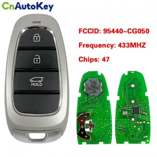 CN020275  3 Buttons 433MHZ 47 chip For Hyundai Staria 2022 Smart Remote Key FCC ID : 95440-CG050