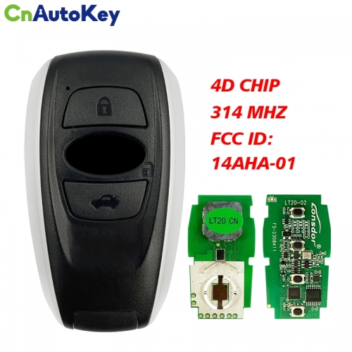 CN034010 Key for Subaru 2014 BRZ, l-egacy, 2014-, 2015 Impreza-XV 2015, Forester 2014- 4D Chip 314.3mhz 14AHA-01 281451-5801