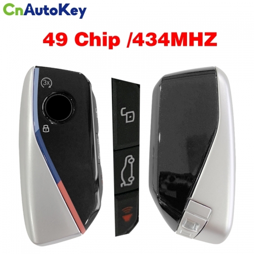 CN006125  OEM 2022-2023 BMW X1 X5 3 430 4 SERIES Smart Key Remote FOB IYZBK1 2701A-BK1 BK1 434MHZ/315MHZ ID49 434MHZ