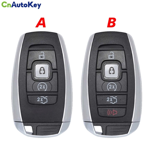 CS093005 4/5 button Replacement Remote Control Case Fob for Lincoln Continental MKC MKZ MKX NAVIGATOR Car Key Shell