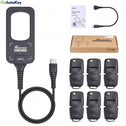 CNP194 Xhorse VVDI Bee Key Tool Lite + Gift 6pcs XKB501EN Wired Remotes