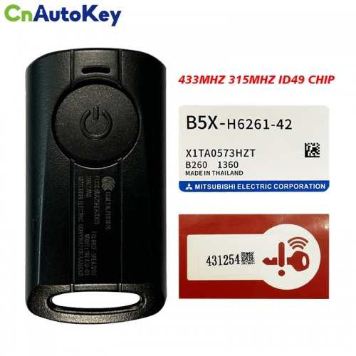 MK0025 Original B5X-H6261-42 Model SKEA7E-03 Motorcycle Remote Key For Y-amaha Aerox Fazzio Freego Lexi Xmax 300 Nmax NVX 2023