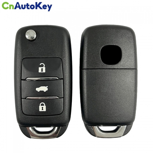 CN035018 3 buttons Car FOB Remote Key for CHANGAN E-Star Folding Remote Key 433Mhz FSK