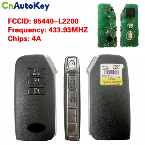 CN051213  KIA K5 Genuine Smart Key 7 Buttons 433MHz 95440-L2200