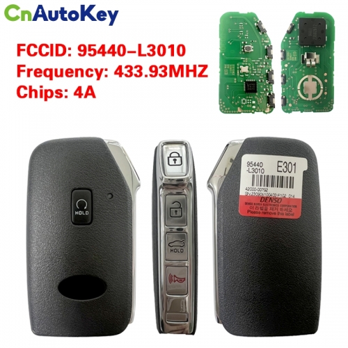 CN051215  KIA K5 2020 Genuine Smart Key 5 Buttons 433MHz 95440-L3010
