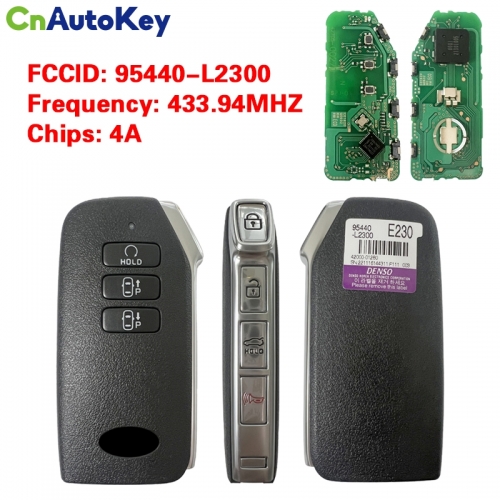 CN051219  KIA K5 2021 Genuine Smart Remote Key 6+1 Buttons 433MHz 95440-L2300