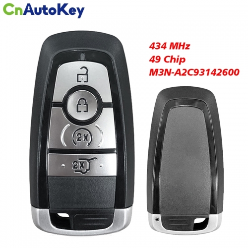 CN018119  for Ford Mustang 2018 Keyless Smart Remote Key Fob 164-R8172 5930660 FCC ID: M3N-A2C93142600 434.2MHz