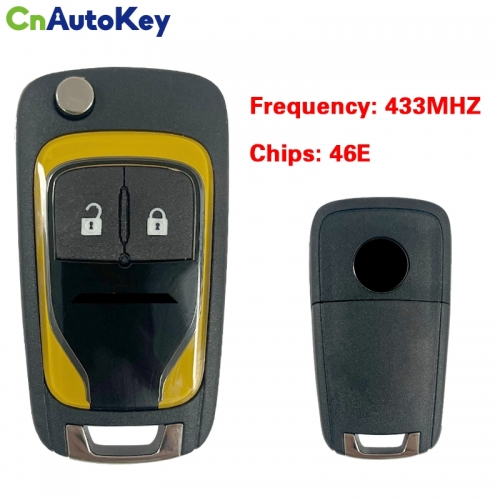 CN088010  Suitable for the Vauxhall all car lock 2-button 433MHZ 46E chip