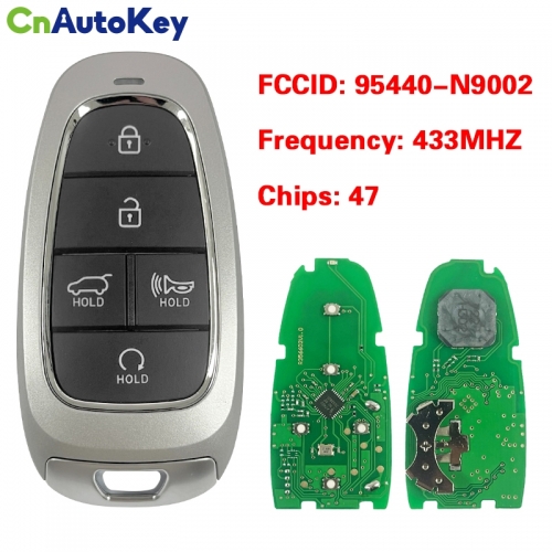 CN020318  Hyundai Staria 2022 Smart Remote Key 5 Buttons 433MHz 47 chip 95440-N9002