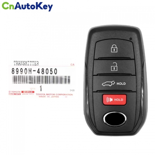 CN007319  2021 Toyota Venza Smart Remote Key 8990H-48050 HYQ14FBX