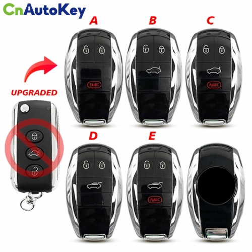 CN012007  Remote Control Car Key For B-entley Audi A8 VW VolkSawagen Touareg 315/434Mhz PCF7945AC Flip Key Upgade Smart Card