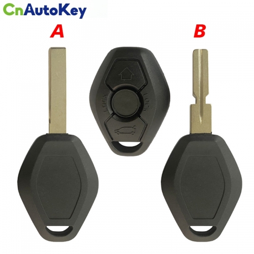 CS006055 3 Button Fob Car Key Shell Remote Key Replacement Case For BMW 3 5 7 SERIES Z3 Z4 X3 X5 M5 325i E38 E39 E46