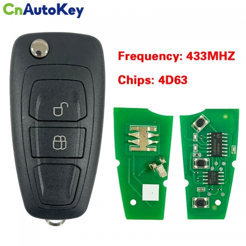 CN026049 Flip key for Mazda BT-50 (2011-2016) 2 button 433MHZ 4D63 chip PN 5wk50168
