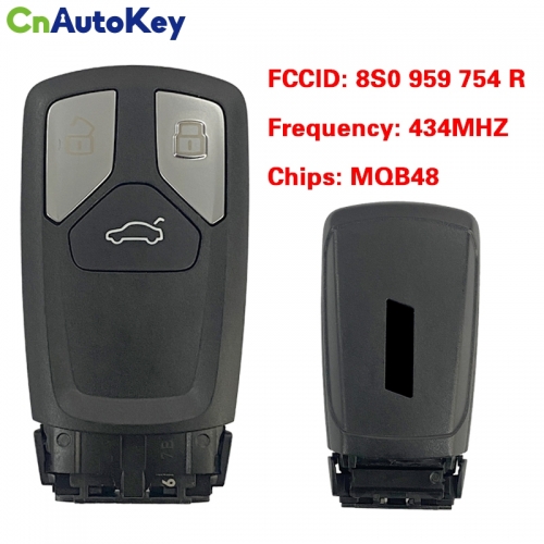 CN008093 Applicable to Audi Smart Car Key Model: FS14P70 FCC: 8S0.959.754. R 434MHZ MQB48 chip