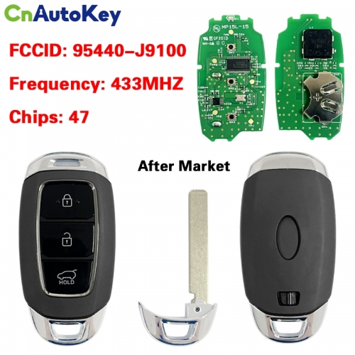 CN020083 Genuine HYUNDAI Smart Remote Insert Key Fob 95440-J9100 for Kona 2017