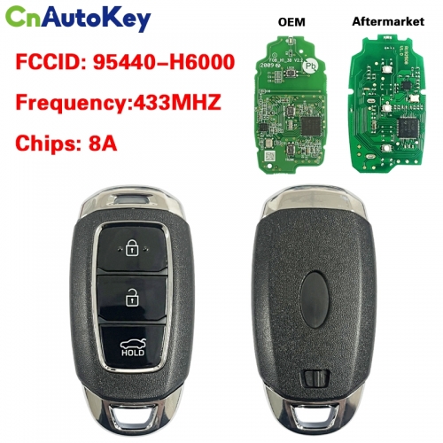 CN020289 For Hyundai Accent 2018 - 2019 Smart Remote Key 433MHz 95440-H6000