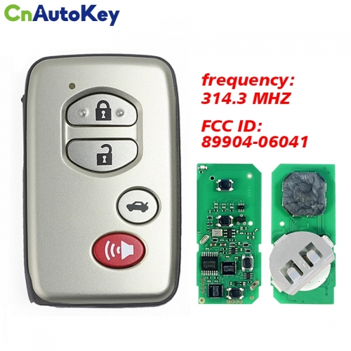 CN007203 Toyota Camry Avalon 2007-2010 4B Smart Key (HYQ14AAB-0140) 89904-06041 314.3MHZ