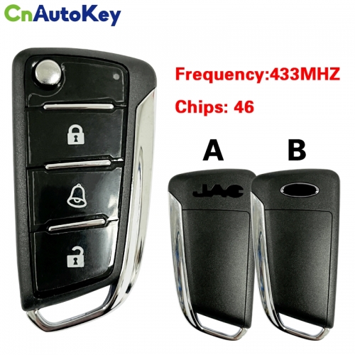 CN037005 for JAC OEM smart remote control key 433MHZ 46 chip