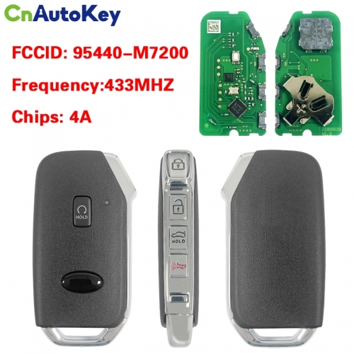 CN051289 For Kia Forte 2021 Smart Proximity Remote Key P/N: 95440-M7200 CQOFD00790 4A Chip