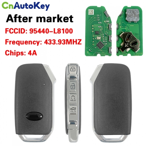 CN051218 Kia K8 2022 Smart Remote 4 Button Auto Start 433MHz 95440-L8100
