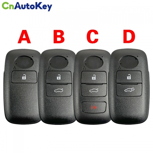 CS007156 CS007156 Toyota Smart Remote Keycase 2/3/4 Button