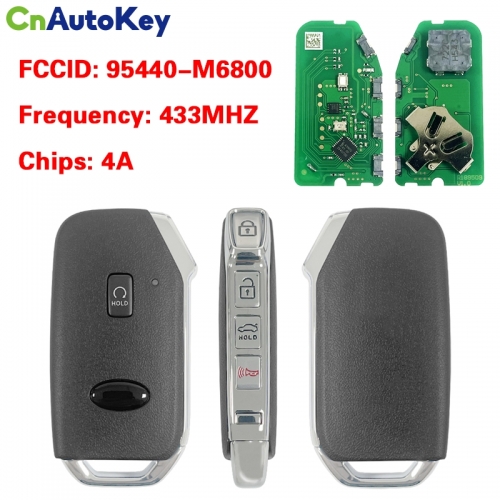 CN051293 For Kia Forte 2021 Smart Proximity Remote Key P/N: 95440-M6800 433MHZ 4A Chip