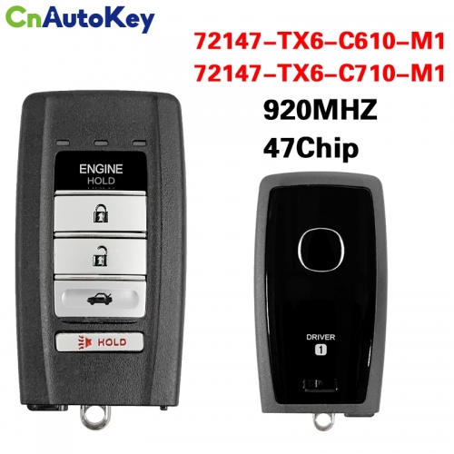 CN054010 For Acura Smart Key Fcc 72147-TX6-C610-M1/72147-TX6-C710-M1