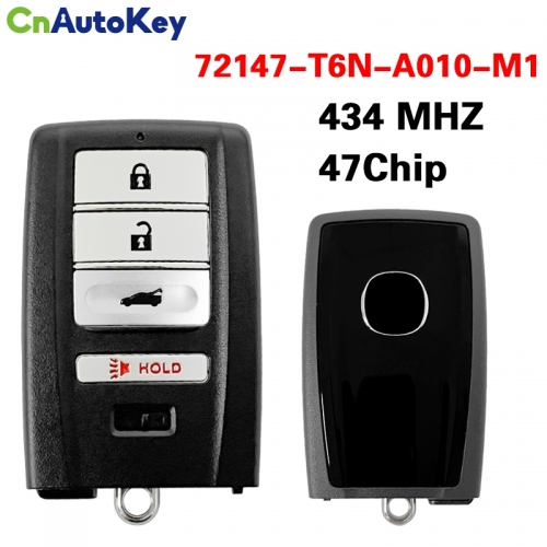 CN054007 For Acura NSX 4 Button Smart Key Fcc KR5V2X Pn 72147-T6N-A01