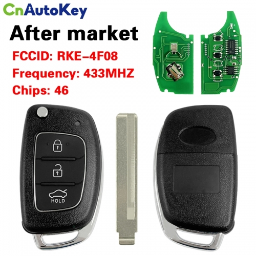 CN020030 Original Hyundai ACCENT 3 buttons 433MHZ ID46 RKE-4F08