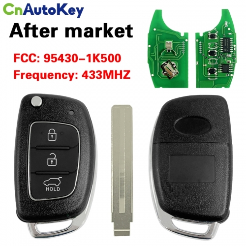 CN020109 ORIGINAL Flip Key for Hyundai Santa Fe 2012-2014 433MHZ 4D60 95430-1K500