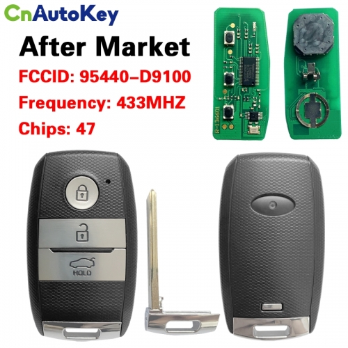 CN051030 Genuine Kia Sportage 3 Button Smart Remote Key (2016 + ) Kia Part numbers 95440-D9100